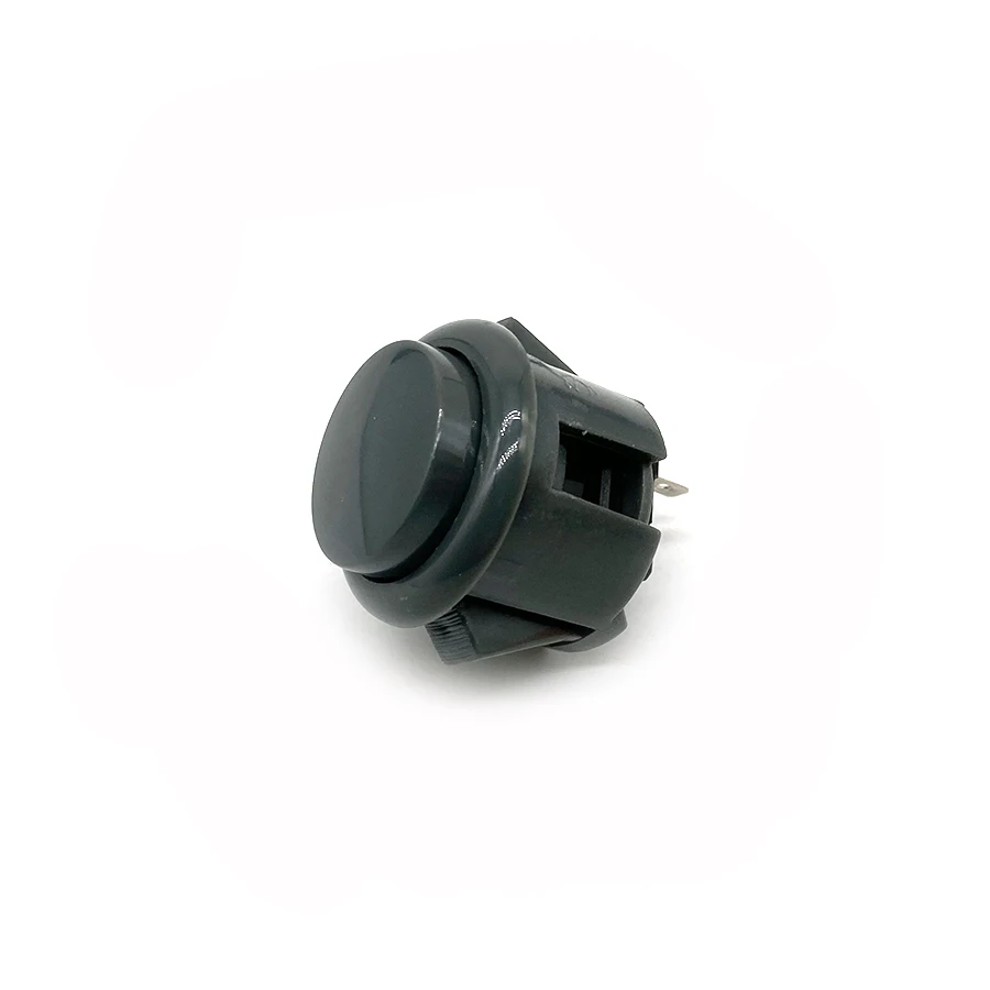 Arcade Buttons 24Mm 30Mm Snap In - 12 قطعة، مقاس 24 مم و30