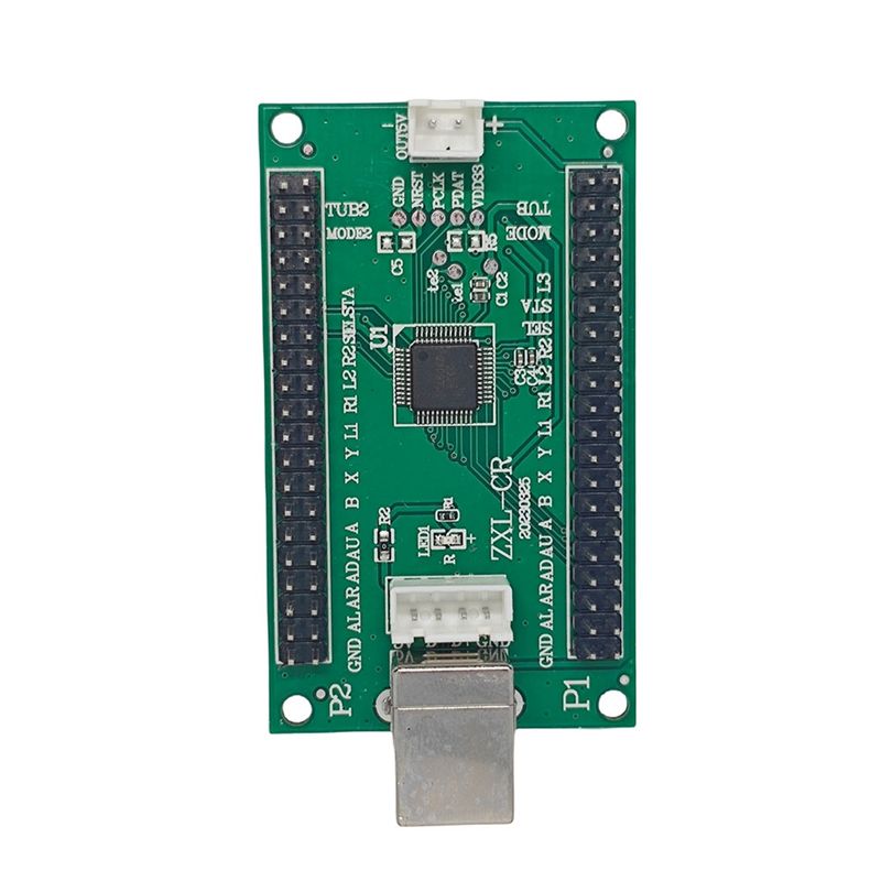 لوحة ترميز Y43A ZXL-CR USB بدو - مراجعة Arcade Encoder Board Zero Delay Usb وسعره