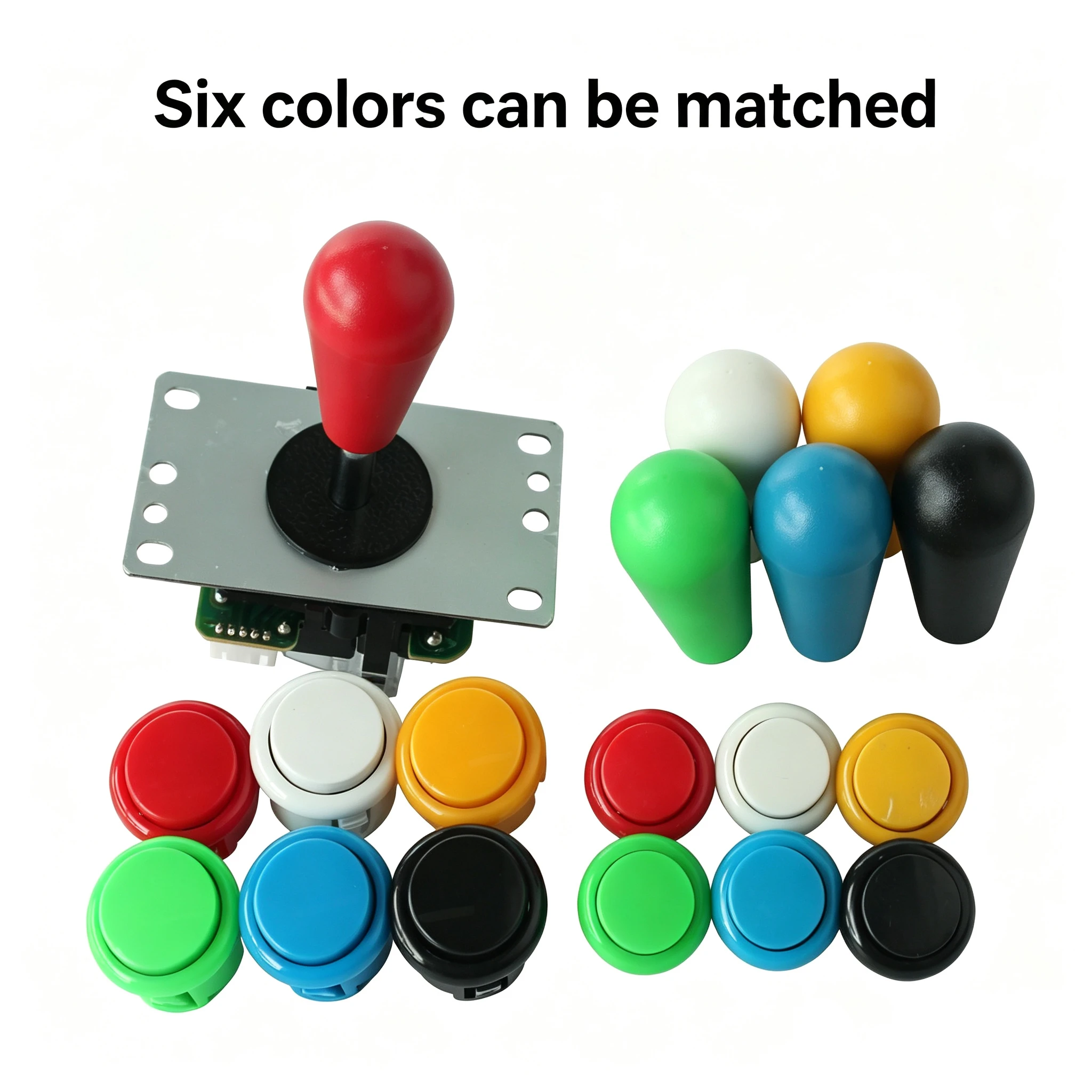 طقم أزرار تحكم أركيد للاعبين م - مراجعة Arcade Cabinet Diy Kit 2 Player وسعره