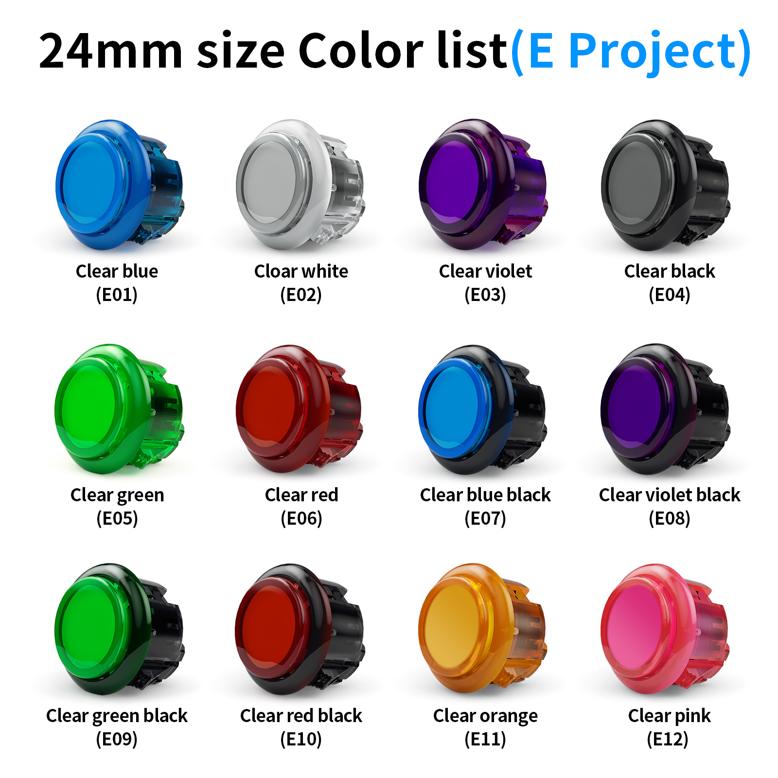 Qanba Gravity KS أعمدة ميكانيك - مراجعة Arcade Buttons 24Mm 30Mm Snap In وسعره