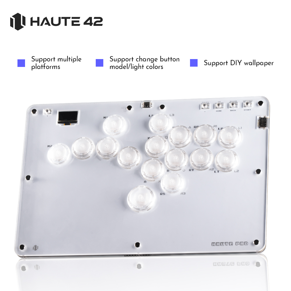 وحدة تحكم Haute42- COSMOX بدون - مراجعة Arcade Stick For Ps5 Pc Switch وسعره