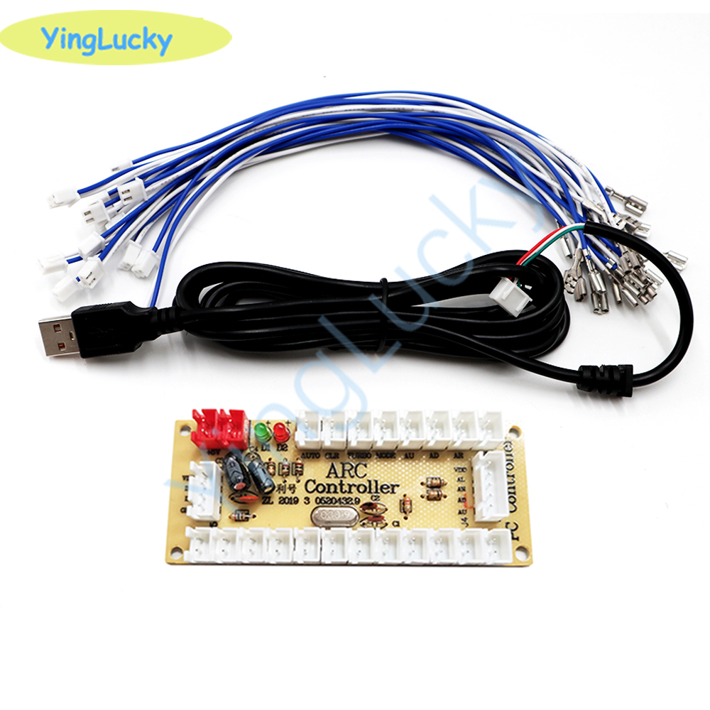 لوحة تحكم USB للألعاب بدون تأخ - مراجعة Arcade Encoder Board Zero Delay Usb وسعره