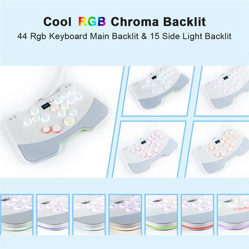 AY14 - عصا ألعاب معدنية بدون ع - مراجعة Arcade Stick For Ps5 Pc Switch وسعره