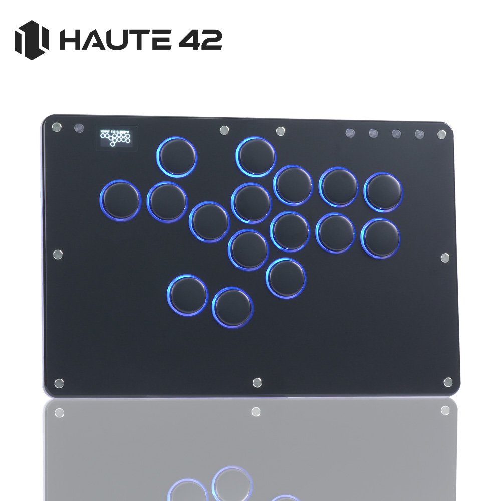عصا تحكم ألعاب القتال Haute42- - مراجعة Arcade Fight Stick Hitbox Leverless وسعره