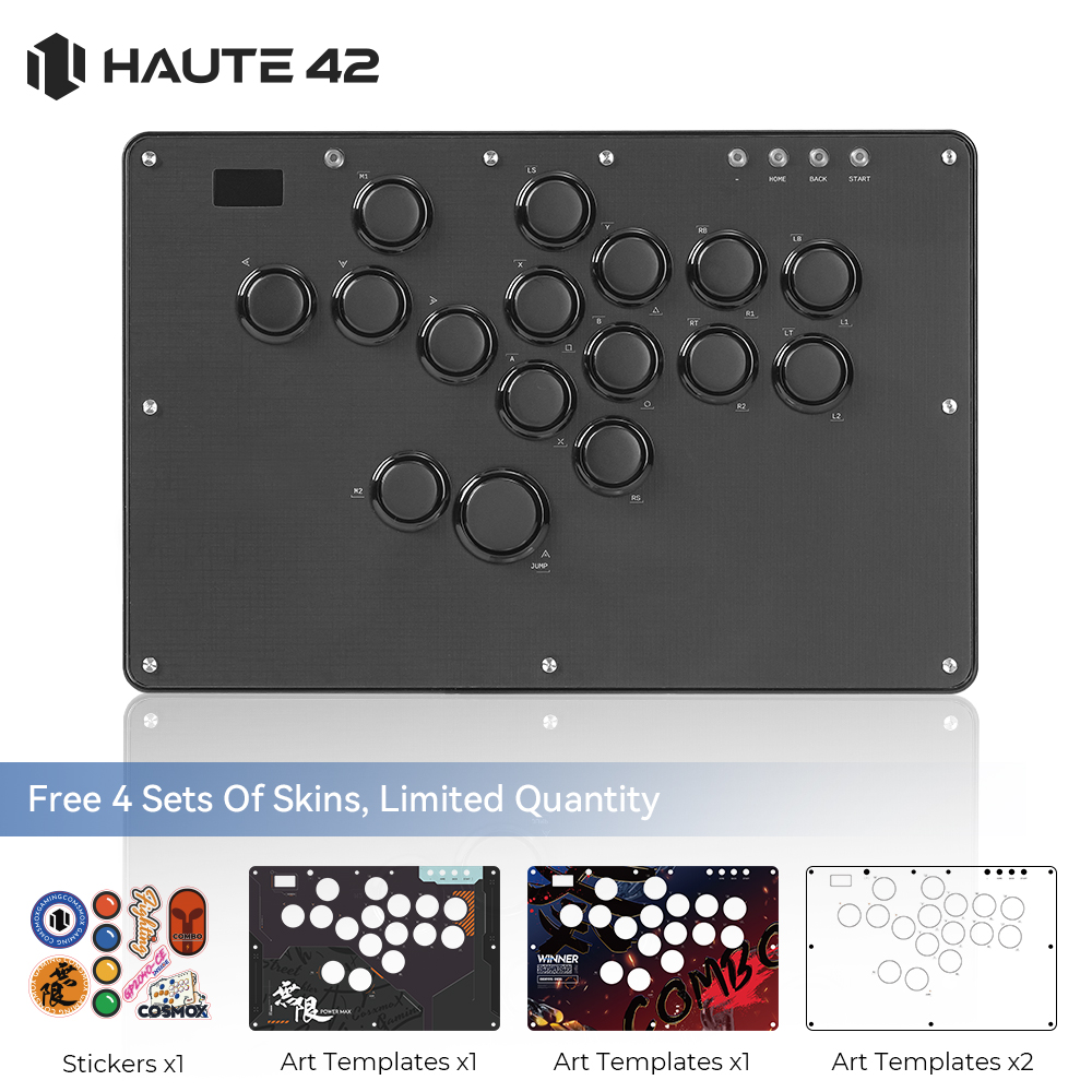 هوت 42 عصا القتال ممر تحكم عصا - مراجعة Arcade Fight Stick Hitbox Leverless وسعره