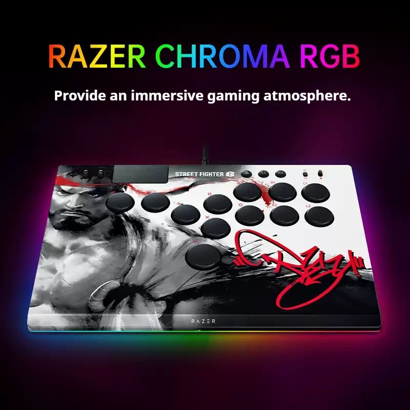 وحدة تحكم ألعاب Razer Kitsune  - مراجعة Arcade Fight Stick Hitbox Leverless وسعره
