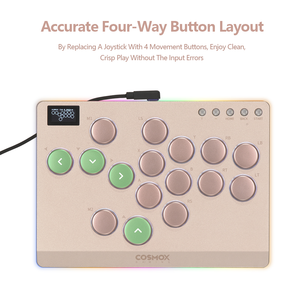 عصا تحكم ألعاب الأركيد من سبائ - مراجعة Arcade Fight Stick Hitbox Leverless وسعره
