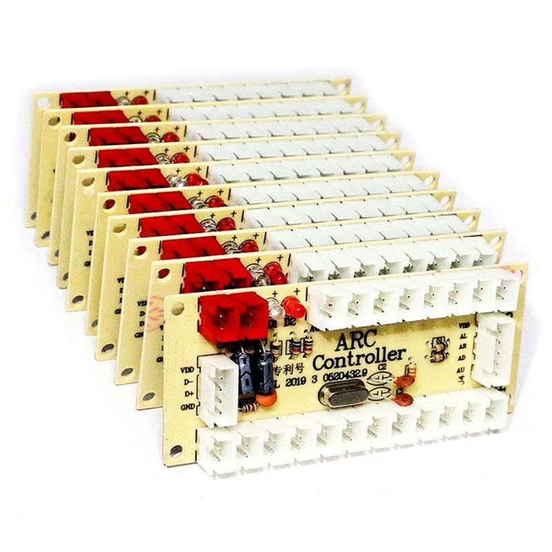 لوحة تحكم USB طراز ARC968 لجها - مراجعة Arcade Encoder Board Zero Delay Usb وسعره