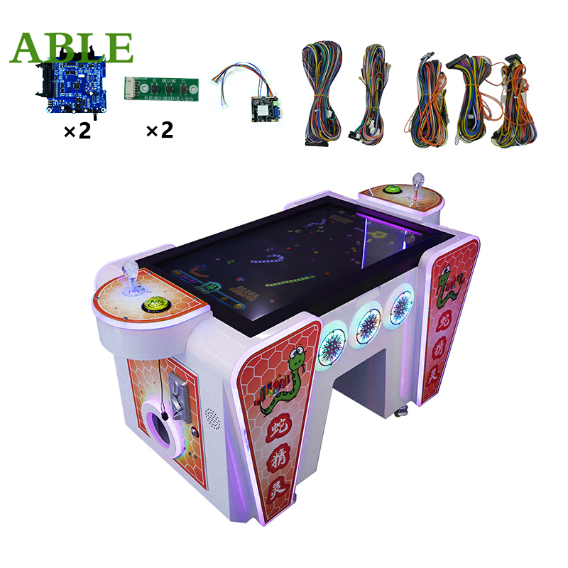 جهاز ألعاب أركيد سنايك لـ 2/4  - مراجعة Arcade Cabinet Diy Kit 2 Player وسعره