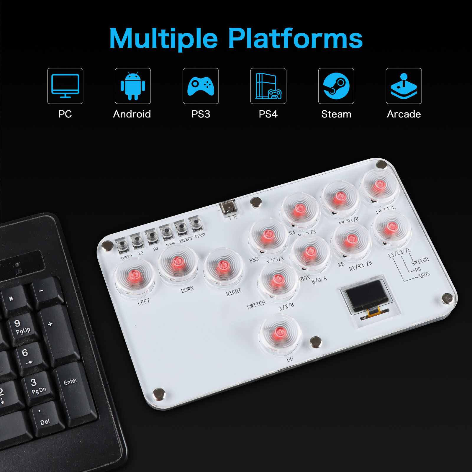 Hitbox Leverless تحكم القتال ع - مراجعة Arcade Fight Stick Hitbox Leverless وسعره