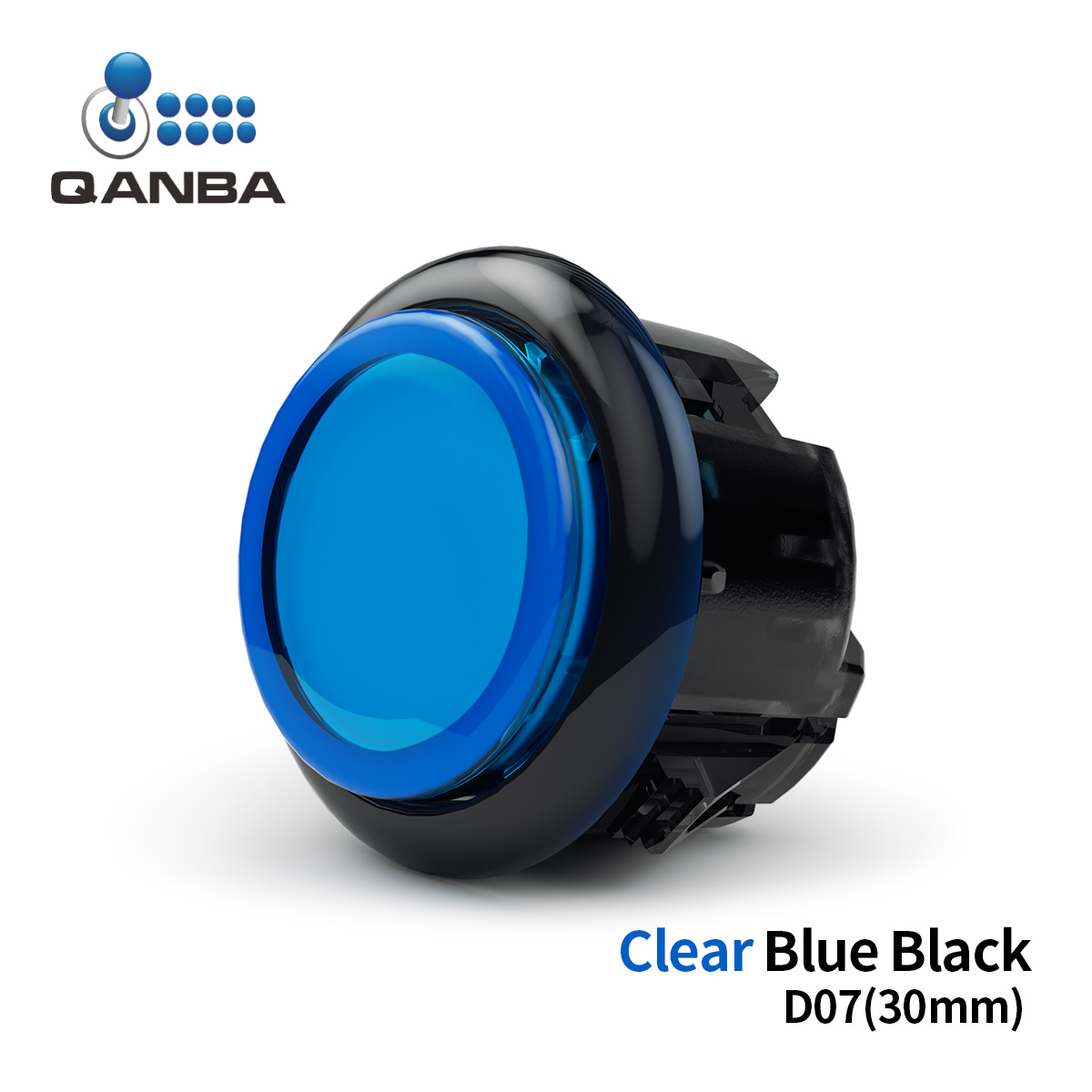 أزرار أركيد QANBA Gravity KS م - مراجعة Arcade Buttons 24Mm 30Mm Snap In وسعره