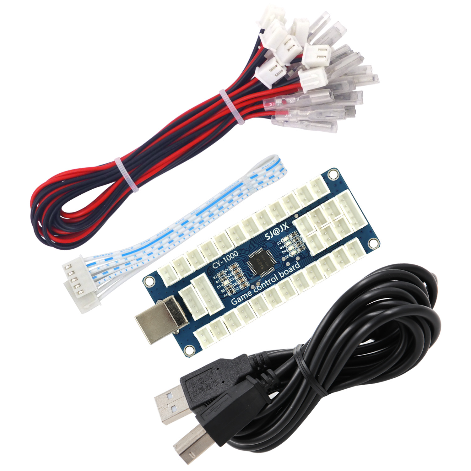 لوحة ترميز USB للألعاب من SJ@J - مراجعة Arcade Encoder Board Zero Delay Usb وسعره