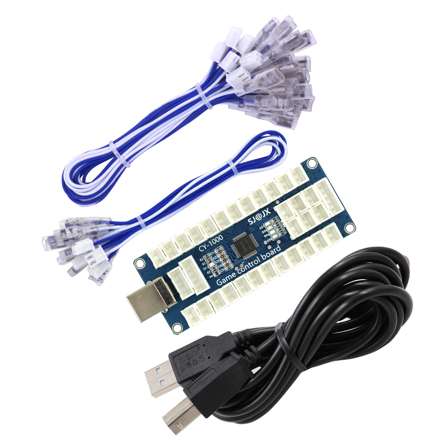 لوحة ترميز USB للألعاب من SJ@J - مراجعة Arcade Encoder Board Zero Delay Usb وسعره