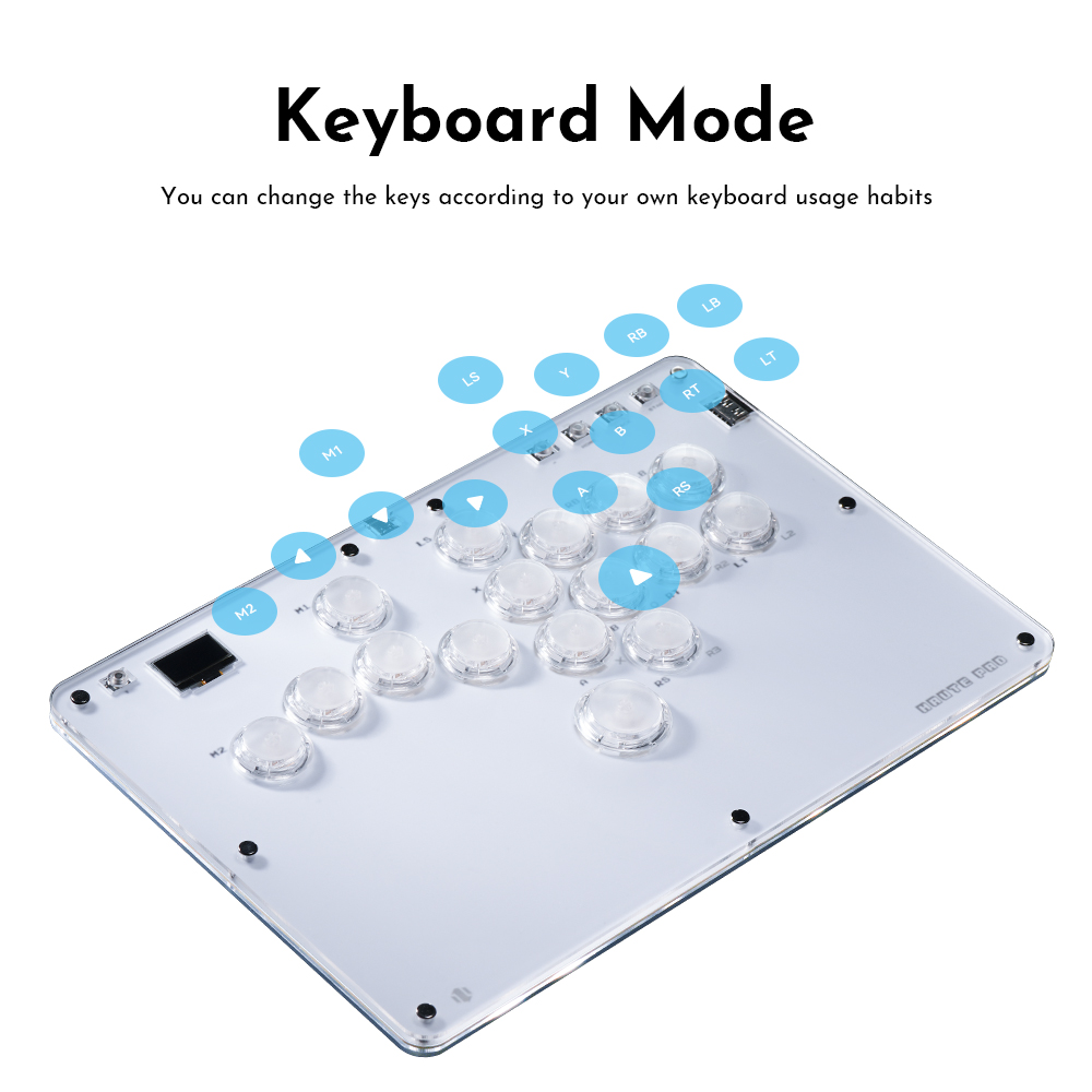 Haute42 Controle Arcade Joysti - مراجعة Arcade Fight Stick Hitbox Leverless وسعره